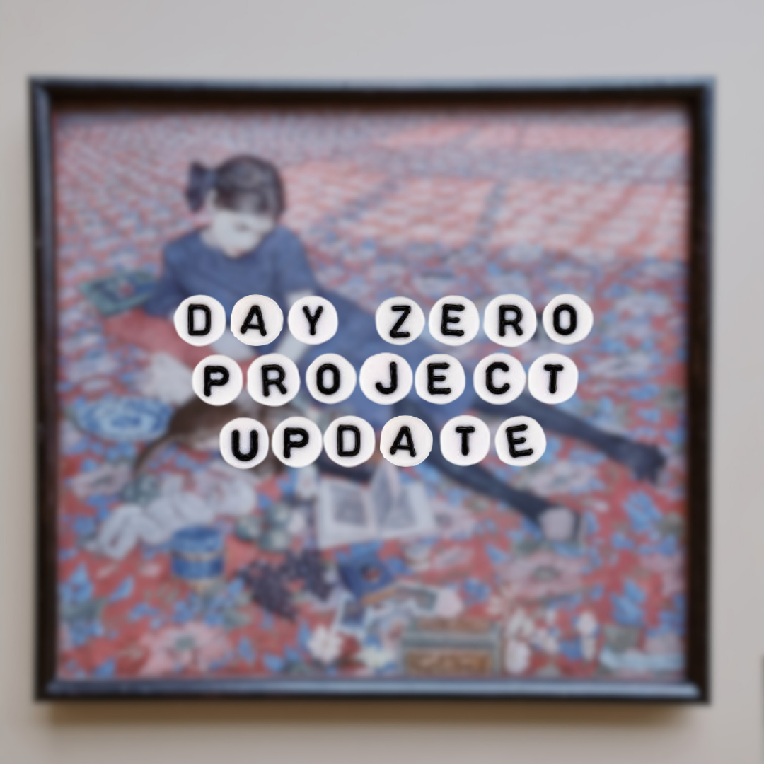 Day Zero Project #3 update #1